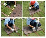 Outdoor Patio Wood Plastic Composite Flooring Building Materials