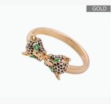 Fashion Jewelry Alloy Leopard Head Bracelet (SZ0516)