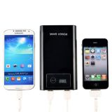 High Quality Ultra-Large Dual Output 20000mAh Mobile Charger with Double LED Lightflash