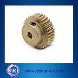 Precision Brass Worm Gear Shaft