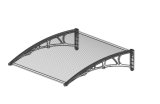 DIY Door Canopy, Polycarbonate Canopy, Polycarbonate Awning