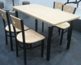 General Use Restaurant Furniture Table and Chair