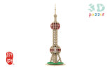 3D Wooden Simulate Models Structure Model The Oriental Pearl Tower