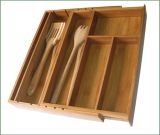 Utensil Organizer for Cutlery Tray/Bamboo/Plate Holder/Storage/Bamboo (LC-CT016)