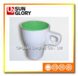 Two-Tone Abnormity Porcelain Mug Syb062