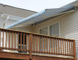 Manual Retractable Awning with Pitch Adjustment System (S-01)
