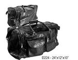 Patch Leather Duffel Bag