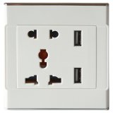 Smart USB Wall Socket Plate with CE Certificate