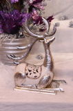 Christmas Deer Candle Holder for Home Decoration (STL-HDC052)