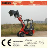 Everun Brand CE Approved Articulated 0.8 Ton Mini Wheel Loader