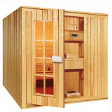 Wooden Traditional Sauna Cabin Room