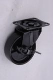 PP/Nylon Wheel Casters, Flat-Topped Side Brake Events (MODEL: 5022)