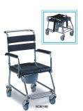 Stainless Steel Commode Wheelchair (SC8015E)