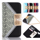 Bow Magnetic Flip Phone Wallet Stand Case for Samsung iPhone