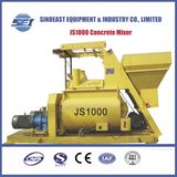 Js1000 Twin Shaft Concrete Mixer Machinery