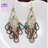 Jewellery Gold Plated with Crystal Drop Earrings for Women Fashion