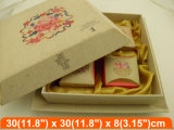 Linen Special Fabric Boxes Cloth Packing Box Case