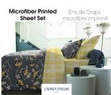 Printed Micro Fiber Sheet Set Sft01ss004