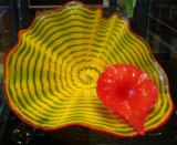 Hand Blown Murano Glass Bowls for Table Decorations