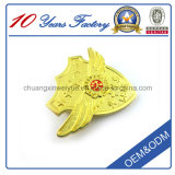 Custom High Quality Gold Badge for Sale (CXWY-b83)