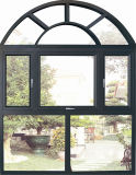 Half Round Aluminium Arc Casement Window