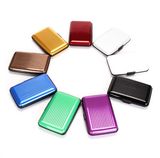 Fashion Mini Aluminum Card Wallet (SR6438)