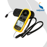 Free Shipping Digital Beaufort Wind Meter Scale Anemometer Thermometer 0.3~30m/S GM816 with Sheath & Retail Packing, MOQ=1