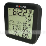 Weather Station Clock with Temperature and Humidity Display (CL152)
