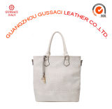 OEM Customized Mesh Cotton Natural Color Handbag (GUS14D-062-6)