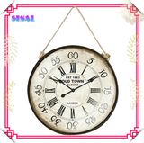 Metal Round Analog Quartz Wall Clock Souvenirs