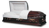 Solid Poplar Casket with American Style (HT-0610)