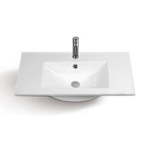 Popular Sanitaryware Ceramic Bathroom Cabinet Basin and Hand Basin and Face Sink for Project Design St-6201