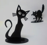 Acrylic Cat Sculptures