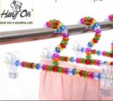 Colorful Fashionable Plastic Pearl Hanger for Pants