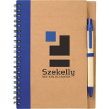 Promotional Eco Spiral Notebook with Pen
