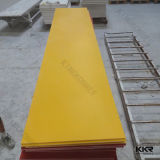 Pure Yellow Acrylic Solid Surface Artificial Stone for Countertop