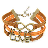 Love and 8 Style Multiple Handmade Leather Bracelet
