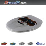 Printed Quick Relese Polished Duroplast Soft Close Toilet Seat