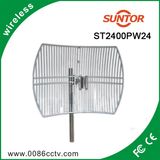 Outdoor Wireless 2.4GHz 24dBi High-Gain Grid Parabolic Antenna