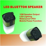 Outdoor 10W LED Lighting Bluetooth Speakers