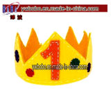Holiday Decoration Novelty Gift 1st Birthday Girl Crown Hat (B1002)