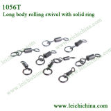 Fishing Long Body Rolling Swivel with Solid Ring