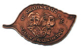 Leaf Antique Copper Custom Medal/ Medal Trophies/ Medallion
