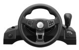 Video Car Games Steering Wheel with Double Vibration