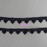 Dark Blue Lady's Small Flower Chemical Lace for Dress