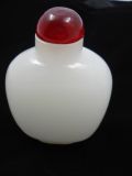 White Jade Snuff Bottle Antique (JY-009)
