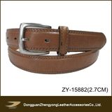 2013 Casual Brown Man Split Leather Belt (ZY-15882)