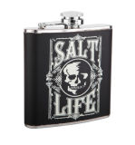 Skull Hip Flask Made of Stainless Steel with PU Leather SGS Certificated Ql-Bp07c