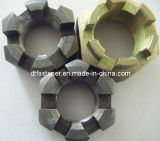 Hexagon Slotted Nuts