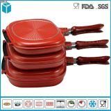 Happy Call Double Sided Frying Pans/Griddle